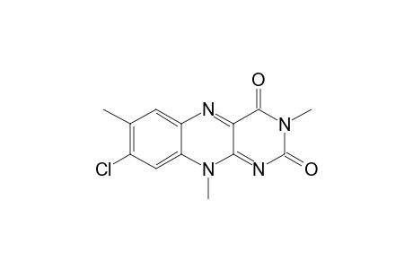 3,7,10-Trimethyl-8-chloro-2,4(3H,10H)-benzo[G]pteridindione