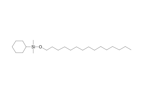 1-Cyclohexyldimethylsilyloxypentadecane