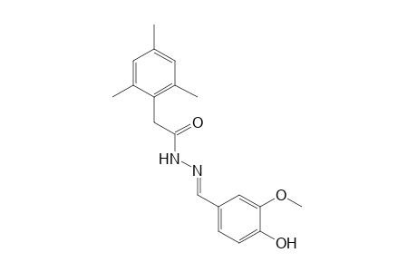 MESITYLACETIC ACID, VANILLYLIDENEHYDRAZIDE