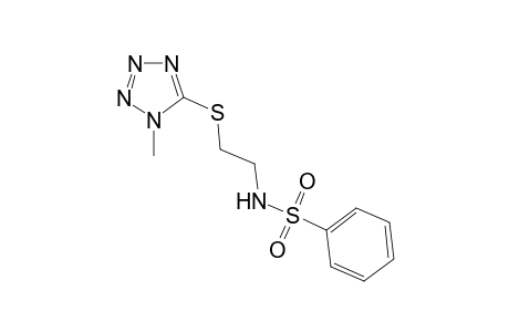 N-[2-(1-Methyl-1H-tetrazol-5-ylsulfanyl)-ethyl]-benzenesulfonamide