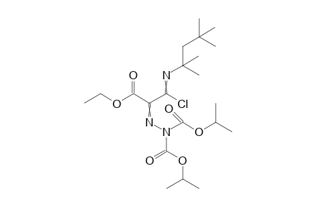 Bis(1-methylethyl) 2-{2-Chloro-1-(ethoxycarbonyl)-2-[(1,1,3,3-tetramethylbutyl)imino]ethylidene}-hydrazine-1,1-dicarboxylate