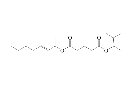 Glutaric acid, 3-methylbut-2-yl oct-3-en-2-yl ester