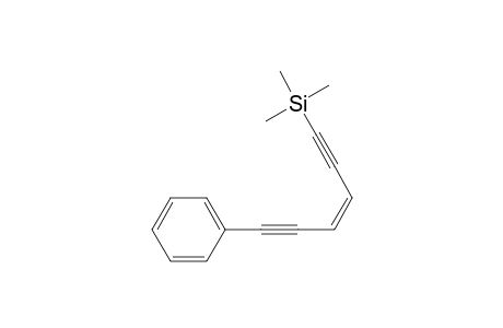 Trimethyl-[(Z)-6-phenylhex-3-en-1,5-diynyl]silane