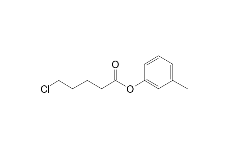 5-Chlorovaleric acid, 3-methylphenyl ester