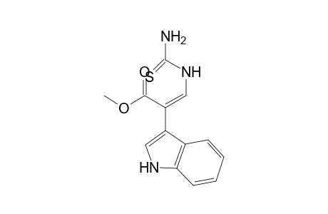 (E)-Methyl 2-(1H-indol-3-yl)-3-thioureidopropenoate