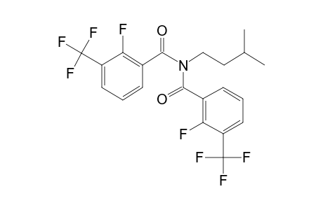 Benzamide, 3-trifluoromethyl-2-fluoro-N-(3-trifluoromethyl-2-fluorobenzoyl)-N-3-methylbutyl-