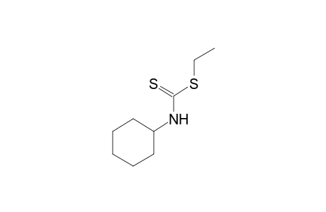 Dithiocyclohexanecarbamic acid, ethyl ester