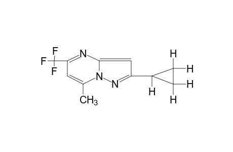 2-cyclopropyl-7-methyl-5-(trifluoromethyl)pyrazolo[1,5-a]pyrimidine