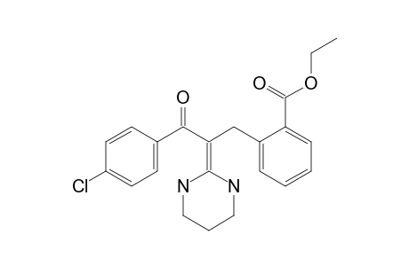 2-[(4-Chlorobenzoyl)(2-ethoxycarbonylbenzyl)methylene]-1,2,3,4,5,6-hexahydropyrimidine