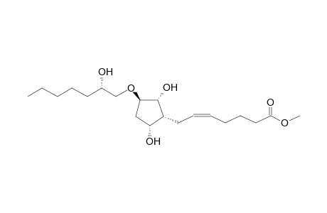 1ALPHA,3ALPHA-DIHYDROXY-2ALPHA-(6-CARBOMETHOXY-2Z-HEXENYL)-4BETA-(2ALPHA-HYDROXYHEPTYL)CYCLOPENTANE