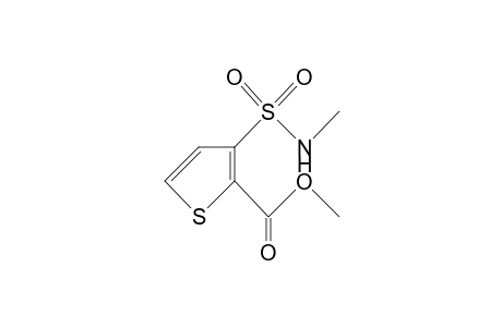 2-Thiophenecarboxylic acid, 3-[(methylamino)sulfonyl]-, methyl ester