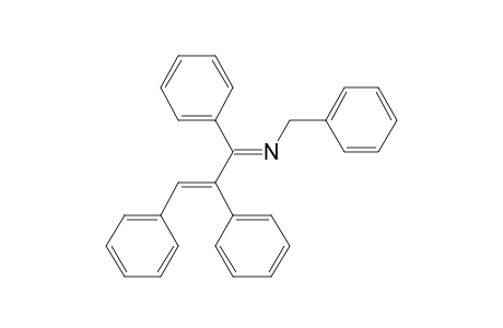 Benzyl[1,2,3-triphenylprop-2-en-1-ylidene]amine