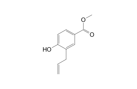 3-allyl-4-hydroxybenzoic acid, methyl ester