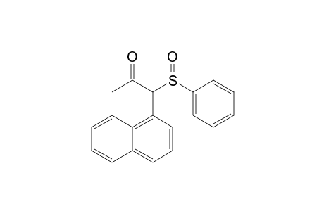 1-(1-Naphthyl)-1-(phenylsulfinyl)-2-propanone