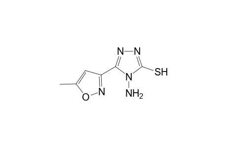 4-Amino-3-(5-methyl-1,2-oxazol-3-yl)-1H-1,2,4-triazole-5-thione