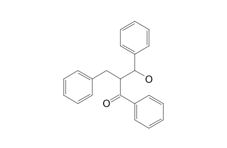 syn-3-Hydroxy-1,3-diphenyl-2-(phenylmethyl)-1-propanone