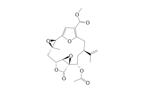 13-ACETOXY-11-BETA,12-BETA-EPOXY-PUKALIDE