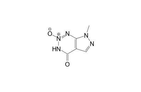 7-Methyl-4-oxo-3,4-dihydro-7H-pyrazolo[3,4-d]-1,2,3-triazin-N2-oxide