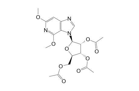 4,6-DIMETHOXY-7-(2,3,5-TRI-O-ACETYL-BETA-D-RIBOFURANOSYL)-3-DEAZA-PURINE