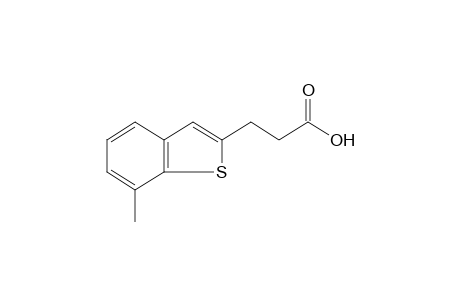 7-methylbenzo[b]thiophene-2-propionic acid