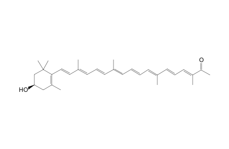 (3E,5E,7E,9E,11E,13E,15E,17E)-18-[(4R)-4-hydroxy-2,6,6-trimethyl-1-cyclohexenyl]-3,7,12,16-tetramethyl-2-octadeca-3,5,7,9,11,13,15,17-octaenone