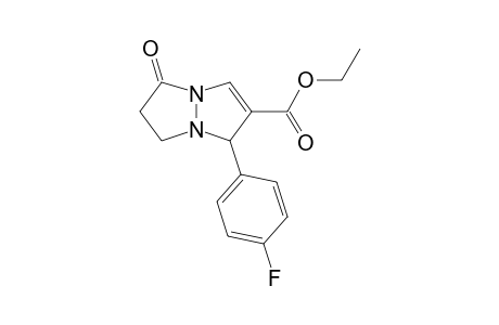 Ethyl 1-(4-Fluorophenyl)-5-oxo-6,7-dihydro-1H,5H-pyrazolo[1,2-a]pyrazole-2-carboxylate