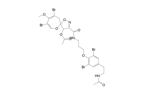 Psammaplysin A acetamide acetate