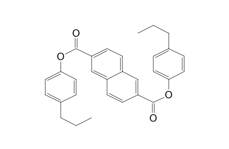 Naphthalene-2,6-dicarboxylic acid, bis(4-propylphenyl) ester