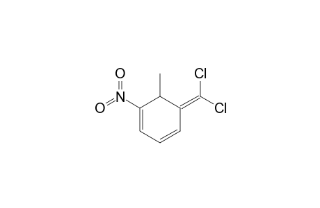 5-(dichloromethylidene)-6-methyl-1-nitrocyclohexa-1,3-diene