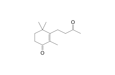2-Cyclohexen-1-one, 2,4,4-trimethyl-3-(3-oxobutyl)-
