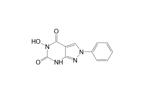 5-hydroxy-2-phenyl-2H-pyrazolo[3,4-d]pyrimidine-4,6(5H,7H)-dione