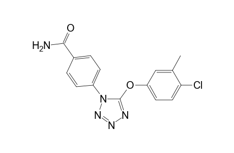 Benzamide, 4-[5-(4-chloro-3-methylphenoxy)-1H-1,2,3,4-tetrazol-1-yl]-