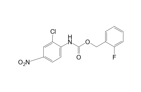 2-Chloro-4-nitrocarbanilic acid, o-fluorobenzyl ester