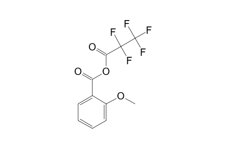 2-Methoxybenzoic pentafluoropropionic anhydride