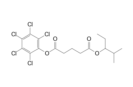 Glutaric acid, 2-methylpent-3-yl pentachlorophenyl ester