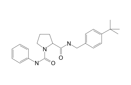 Pyrrolidine-1,2-dicarboxylic acid 2-(4-tert-butylbenzylamide) 1-phenylamide