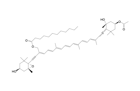 All-trans gyroxanthin diester