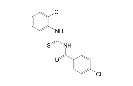 1-(p-chlorobenzoyl)-3-(o-chlorophenyl)-2-thiourea