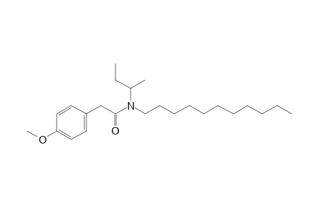 Acetamide, 2-(4-methoxyphenyl)-N-(2-butyl)-N-undecyl-