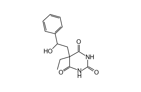 5-ETHYL-5-(beta-HYDROXYPHENETHYL)BARBITURIC ACID