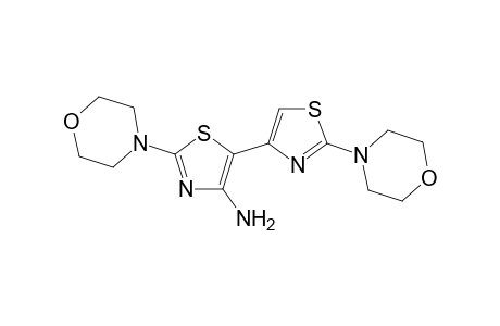 2-(4-morpholinyl)-5-[2-(4-morpholinyl)-4-thiazolyl]-4-thiazolamine