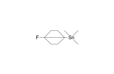 1-Fluoro-4-(trimethylstannyl)-bicyclo-[2.2.2]-octane