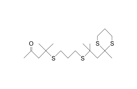 2-METHYL-2-(2,2,8,8-TETRAMETHYL-10-OXO-3,7-DITHIAUNDECYL)-1,3-DITHIAN