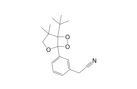 5-tert-Butyl-1-[3-(cyanomethyl)phenyl]-4,4-dimethyl-2,6,7-trioxabicyclo[3.2.0]heptane