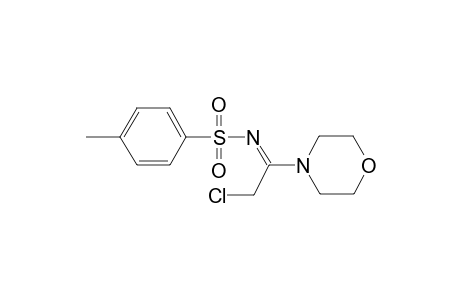 N-[(E)-2-chloro-1-(4-morpholinyl)ethylidene]-4-methylbenzenesulfonamide