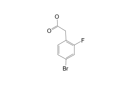 4-Bromo-2-fluorophenylacetic acid