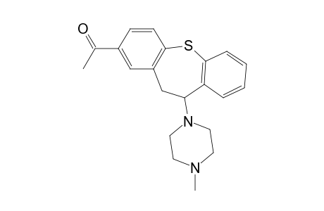 1-[10-(4-Methyl-1-piperazinyl)-10,11-dihydrodibenzo[b,f]thiepin-2-yl]ethanone