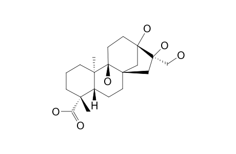 ENT-9-ALPHA,13,16-ALPHA,17-TETRAHYDROXYKAURAN_19-OIC_ACID