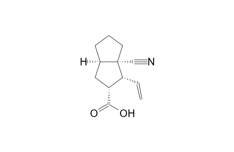 (1R,2R,3aR,6aS)-6a-cyano-1-ethenyl-2,3,3a,4,5,6-hexahydro-1H-pentalene-2-carboxylic acid