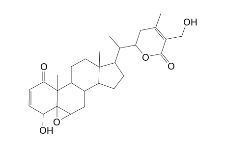 Ergosta-2,24-dien-26-oic acid, 5,6-epoxy-4,22,27-trihydroxy-1-oxo-, .delta.-lactone, (4.beta.,5.beta.,6.beta.,22R)-